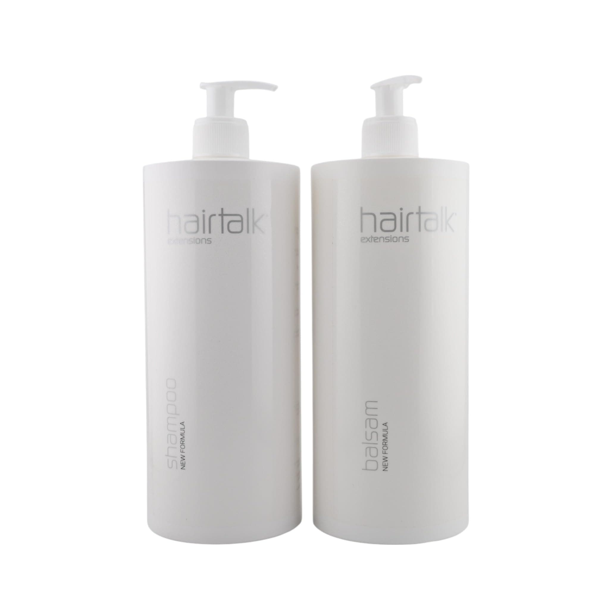 Hairtalk Arcos Care Set Shampoo 1000 ml + Balm 1000 ml Extensions, Hair Extensions, Bondings