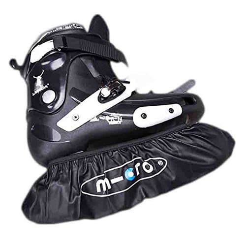 Shuxen(TM) 4 Wheels M-CRO Inline Skates Waterproof Leather Wheels Bag Roller Skating Shoes Cover Roller Holder Cover Wheels Set For SEBA