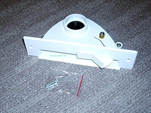 Central Vacuum System Intake Nozzle Dustpan kehrichtklappe WHITE VACPAN Sucking Dustpan with Tipping Mechanism for BVC S-Series/compact-serie/junior-serie Suitable