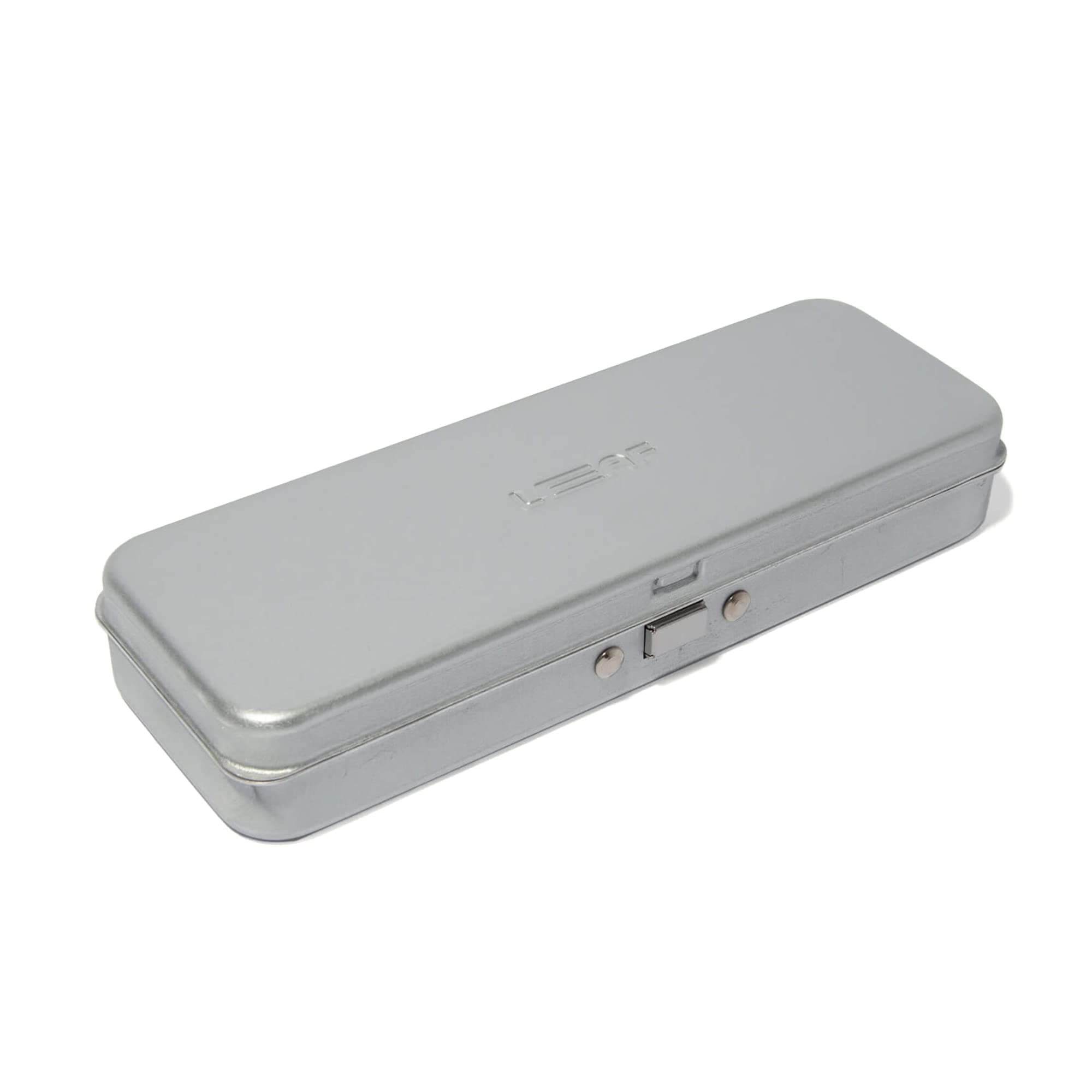 The Leaf Razor Case, Silver - Portable Aluminium and Silicone Travel Case
