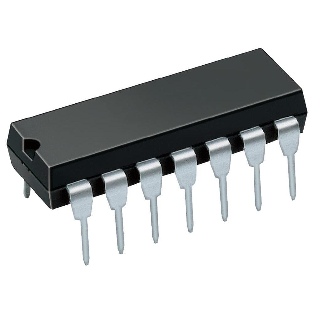 10 pcs of 74LS00 SN74LS00N 7400 Quad 2-Input NAND Gate IC / Integrated Circuit
