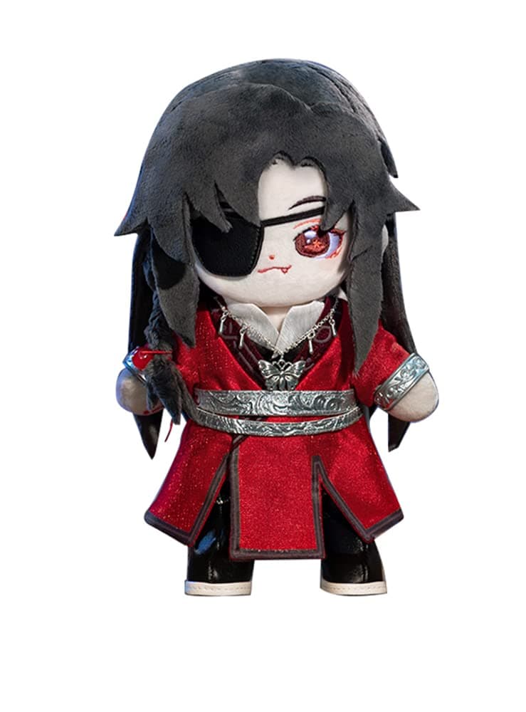 Heaven Official's Blessing: Tian Guan Ci Fu Hua Cheng San Lang Plush Doll,Cute Plush Stuffed Anime Cartoon Character Dolls Toy Ghost King, Black, 20cm
