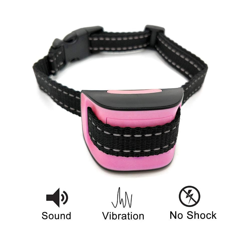 Anti Barking Dog Collar - Bark Collar Training Device For Dogs. Deterrent For Barking Gentle No Electric Shock Dog Collar
