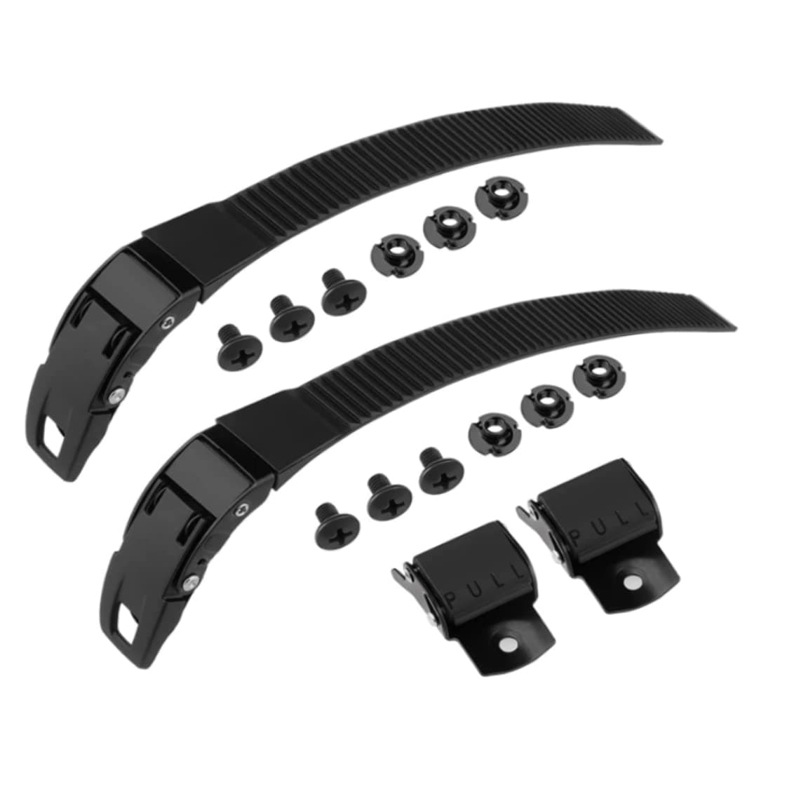 NIDONE 2pcs Replacements Inline Roller Skating Shoes Energy Strap With Buckle Screws Accessory Part, Universal Buckle Durable Inline Roller Skate Shoes Energy Strap Skates Repair Accessories