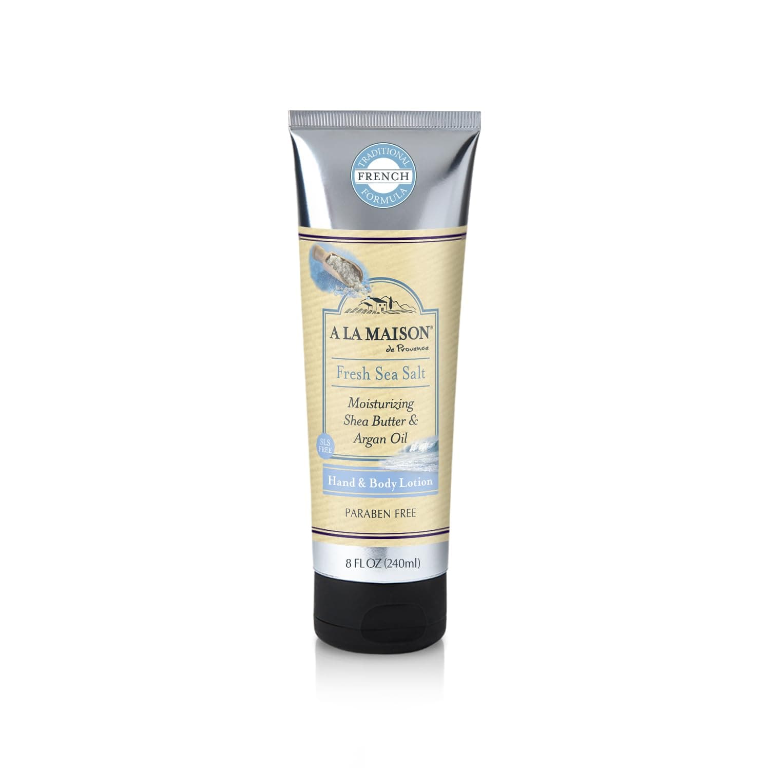 Lotion - Fresh Sea Salt - 8 fl oz, silver
