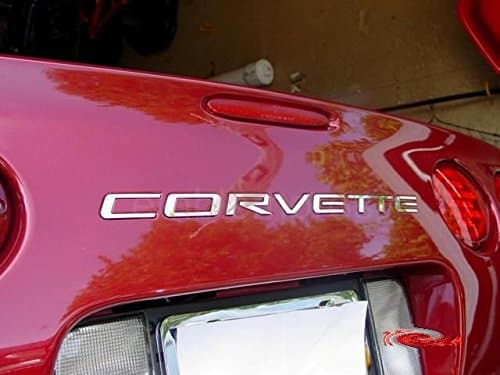 GM Licensed, C5 Rear Bumper Lettering Stainless Steel (Mirror Stainless)