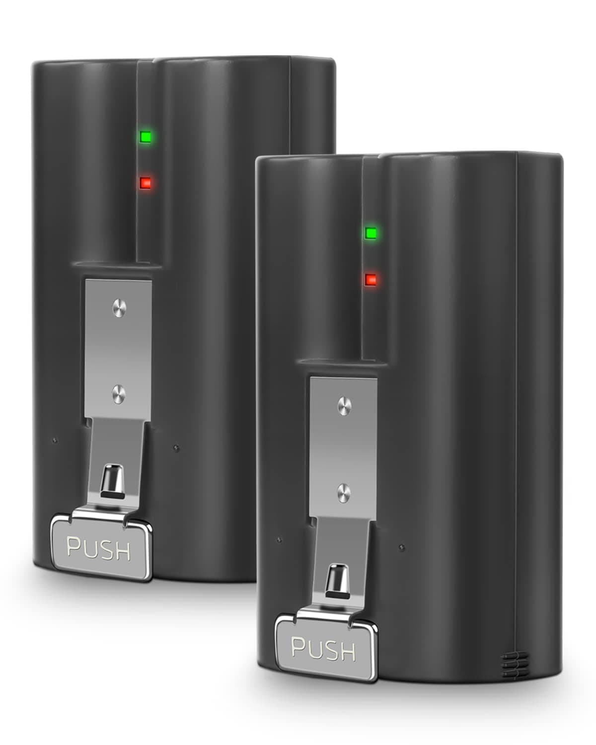 2Pack Replacement for Ring Battery Compatible with Ring-Doorbell-Camera 2/3/4/3plus, Stick Up Camera (2nd and 3rd Gen), Also for Spotlight Cam and Peephole Cam, Rechargeable 3.65V 6040mAh Battery