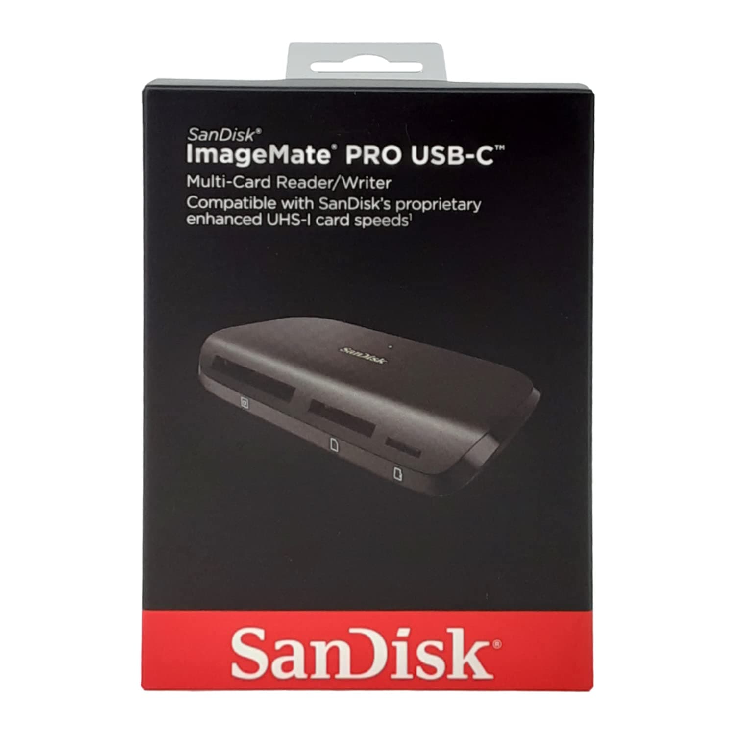 ImageMate PRO USB-C Multi-Card Reader/Writer, works with SD and microSD cards (UHS-II, UHS-I, non-UHS) and CompactFlash cards