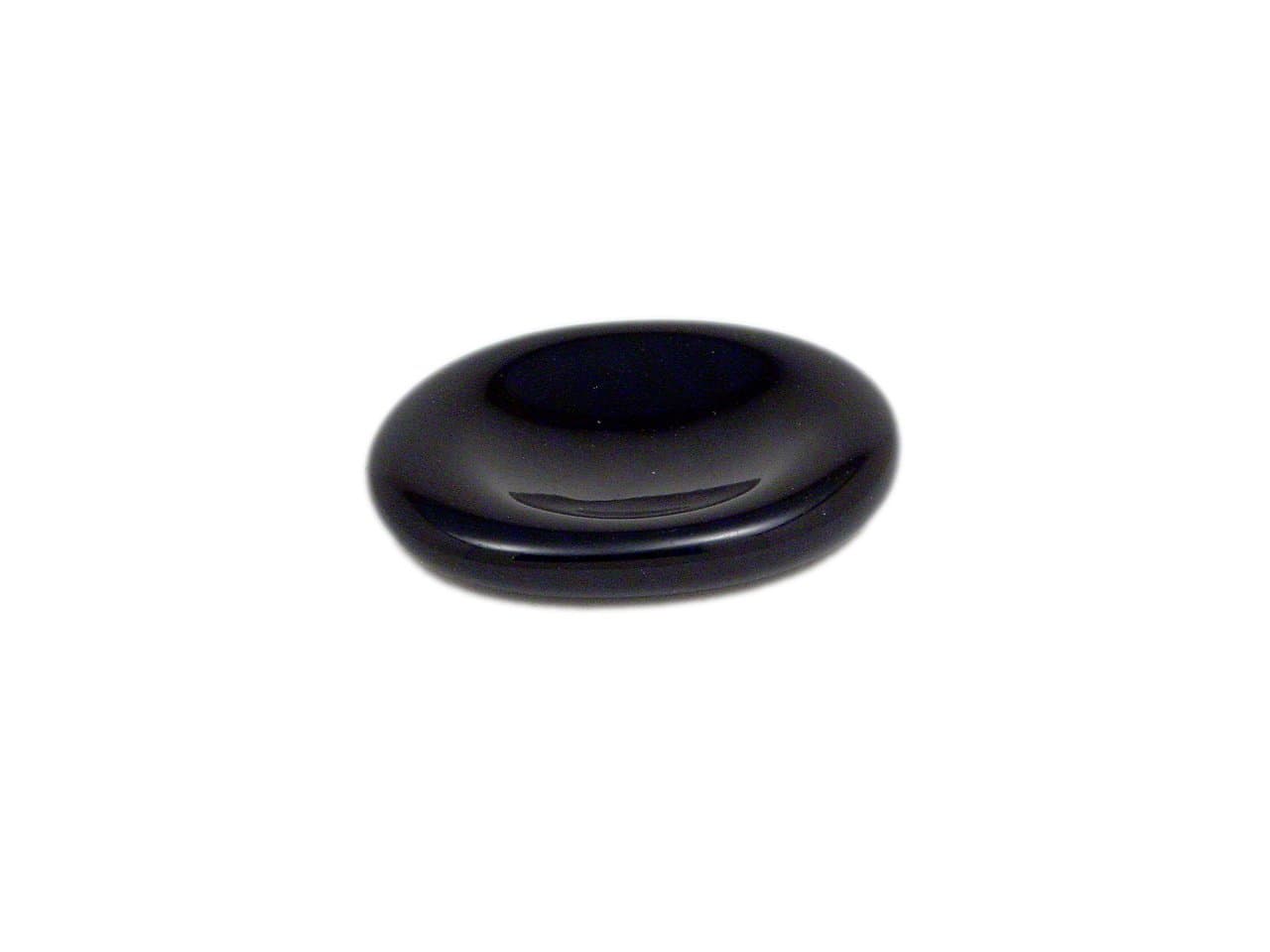 Black Obsidian Healing Stone Thumbstone Worry Stone