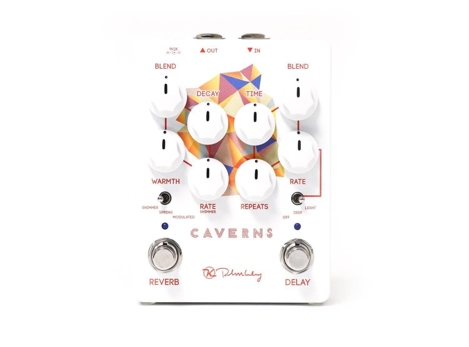 Caverns Delay/Reverb V2 guitar pedal