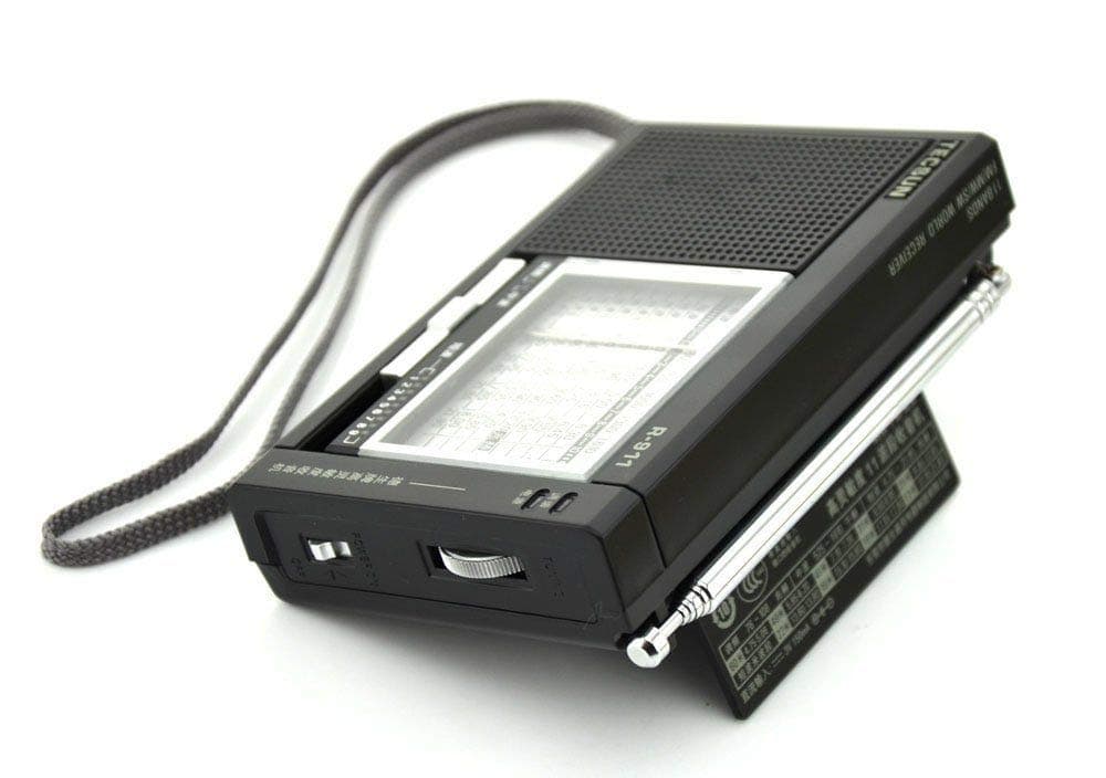 Kaito WRX911 11-Band AM/FM Shortwave Radio, Black