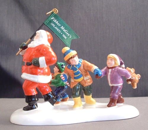 Dept 56 Special Here Comes Santa Fibber Magee 07747