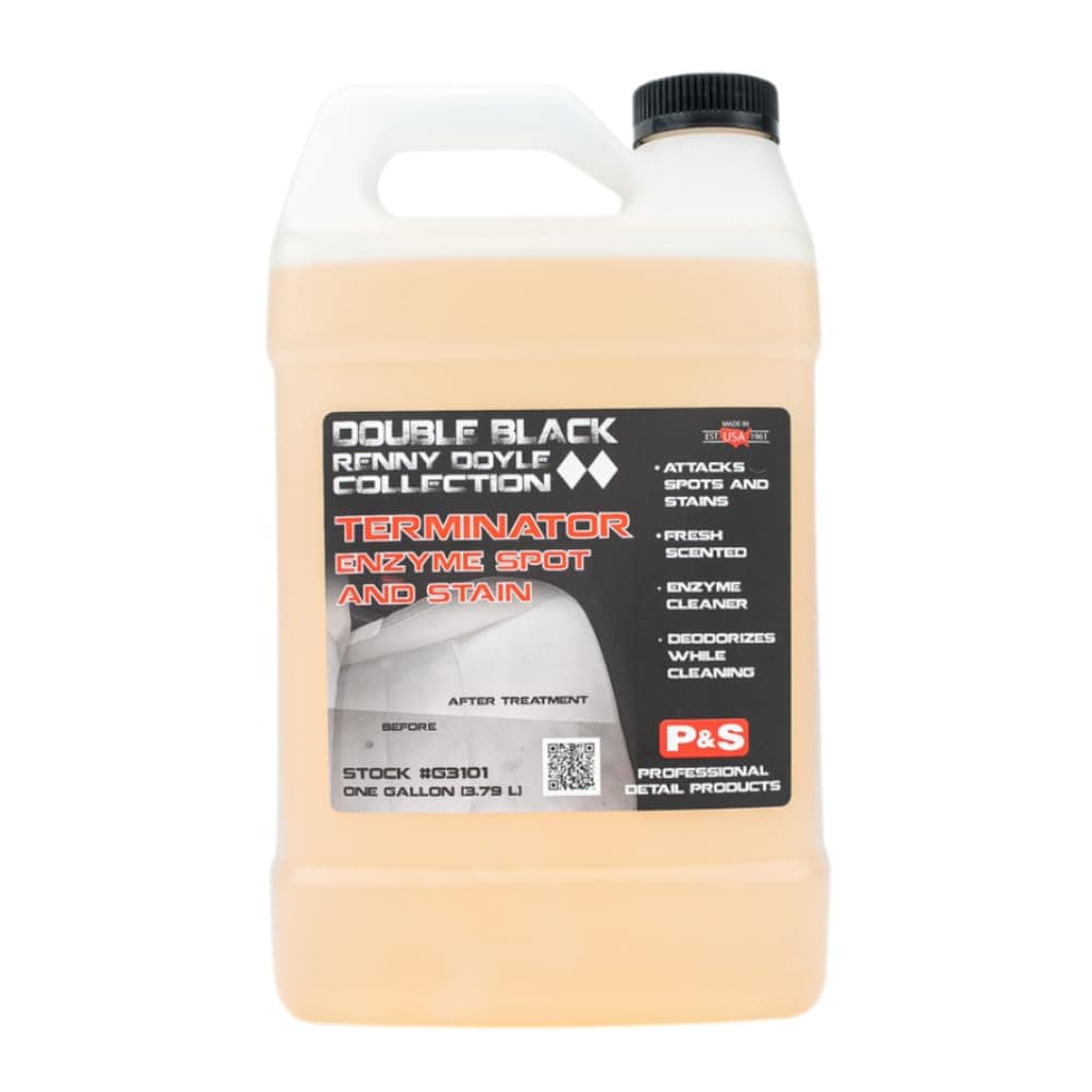 Terminator Enzyme Spot & Stain Remover - Perfect for Deoderizing, Removing Embedded Soils, Grease, Dirt and Protein Based Stains; Fresh Scent (1 Gallon)