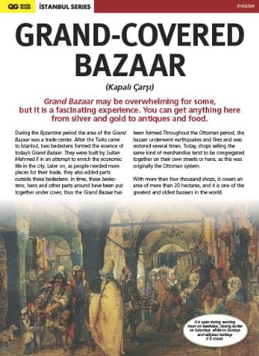 Grand-Covered Bazaar (Kapali Carsi) in Istanbul Pamphlet – April 1, 2011