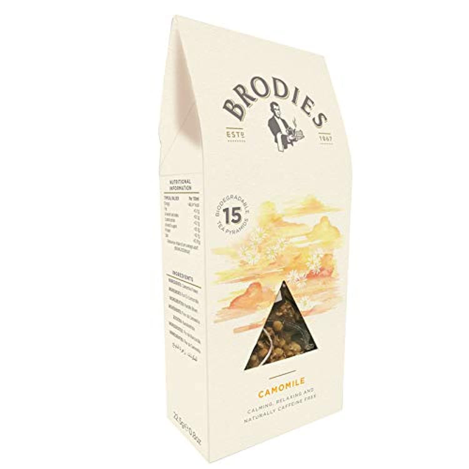 BRODIES Camomile Pyramid Tea Infusion