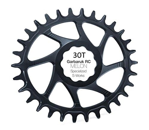 Garbaruk Monocorona 30d specialized s-works melon oval black (Narrow/wide Monocorone mtb chainring 30t specialized s-works melon oval Narrow-wide (black) Chainrings