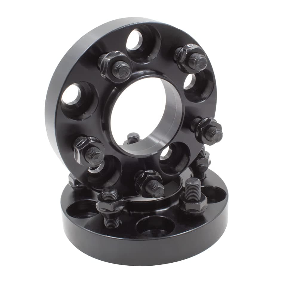 Wheel Accessories PartsSet of 2 Wheel Adapters 5x4.50 (5x114.3) to 5x4.50 Hub Centric 70.50mm Hub Bore M14x1.50 Thread, Hub Centric to Vehicle and Wheel, Billet Aluminum Wheel Adapters 20mm Thick