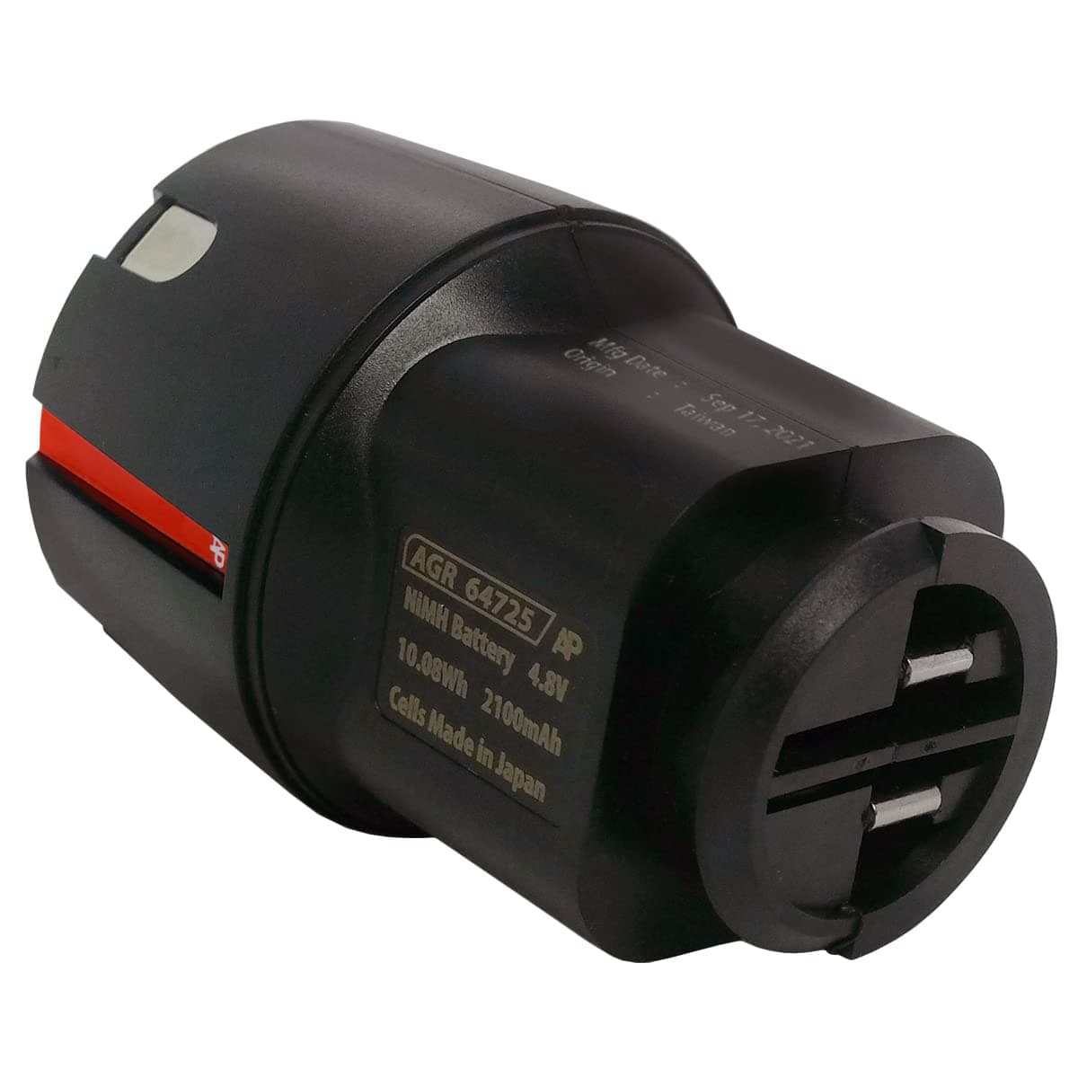 High-Capacity Replacement Battery for Andis PowerGroom AGR and BGR Clippers. NiMH, 2100mAh, Japanese Cells. Compatible with Andis Cordless Clippers: Bgrc. Long-Lasting Power for Andis Bgrc Clippers