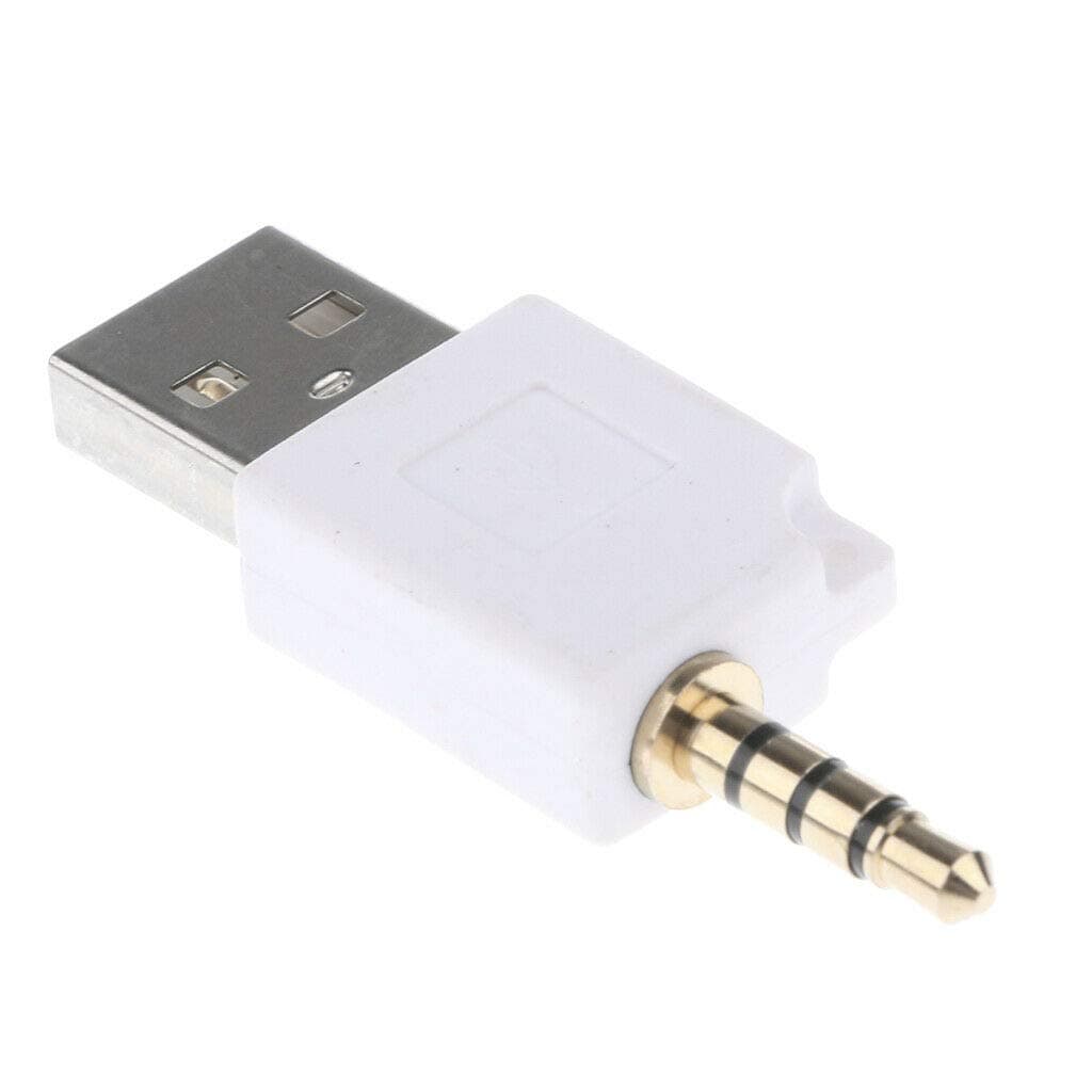 SOLDOUT™ 3.5mm to USB 2.0 Male Aux Auxiliary Data Sync Adapter Compatible With Apple iPod 1st 2nd Gen Generation Dock