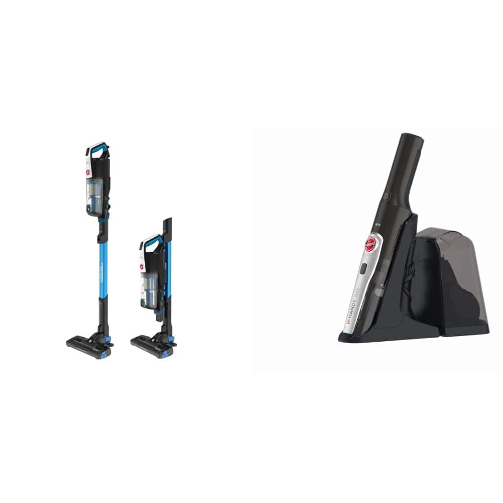 Hoover H-FREE 500 Pets HF522UPT 3in1 Cordless Stick Vacuum Cleaner with H-HANDY 700 PETS HH710TPT, Handheld Cordless Vacuum