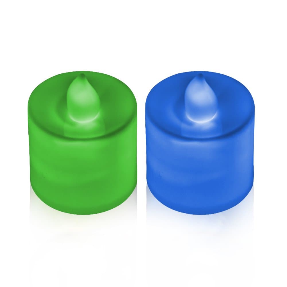 Tealight Candles Flameless Heatless Faux Light