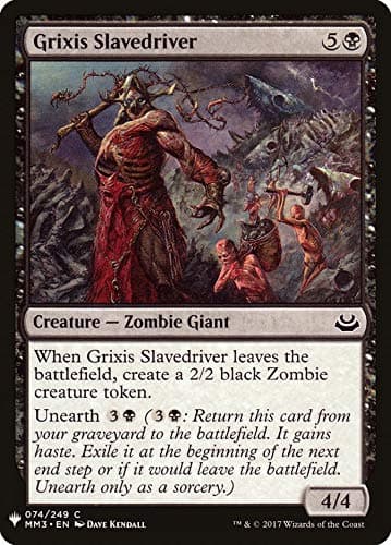 Magic: The Gathering - Grixis Slavedriver - Mystery Booster - Modern Masters 2017