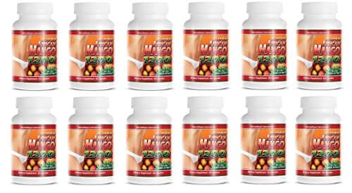 Super African Mango 1200 All Natural Weight Loss 60 Capsules Per Bottle (12)