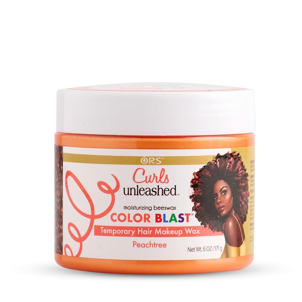 CURLS UNLEASHED (Peachtree) - Colour Blast Temporary Hair Makeup Wax - Peachtree