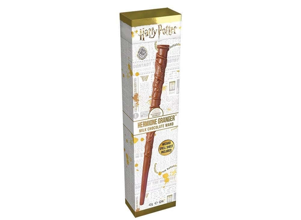 Harry Potter - Hermione Granger Milk Chocolate Wands with Spell Sheet Jelly Belly (Pack of 1)