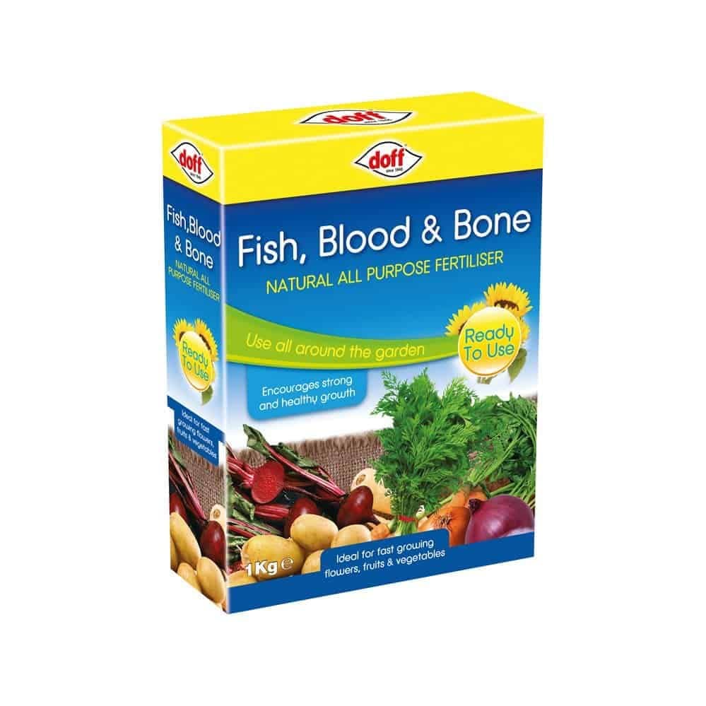 Fish Blood and Bone All Pupose Natural Garden Fertiliser Fast Growing Plant 1kg