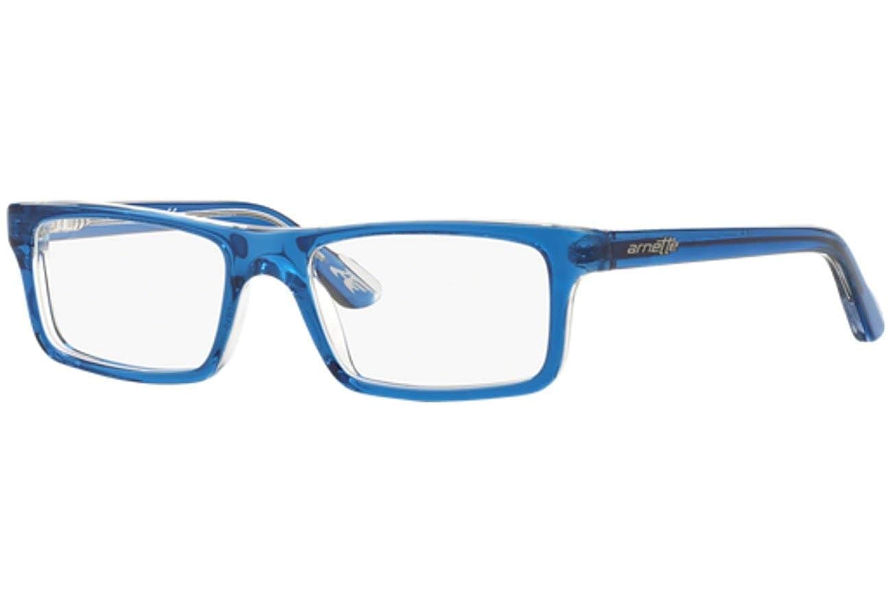 ARNETTE LO-FI AN7060-1130 Eyeglasses, TRASLUCENT BLUE Frame 47mm w/Clear Demo Lens