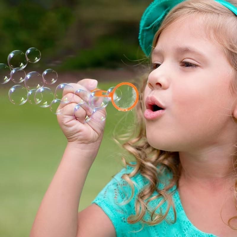 Bubble Wands kit Party Favors for Kids Bulk Toys Party Supplies Christmas Birthday Wedding Bath Time Gifts for Boys Girls (Various)