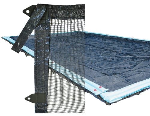 12'x24' Rectangle In Ground Pool Tux Leaf Guard