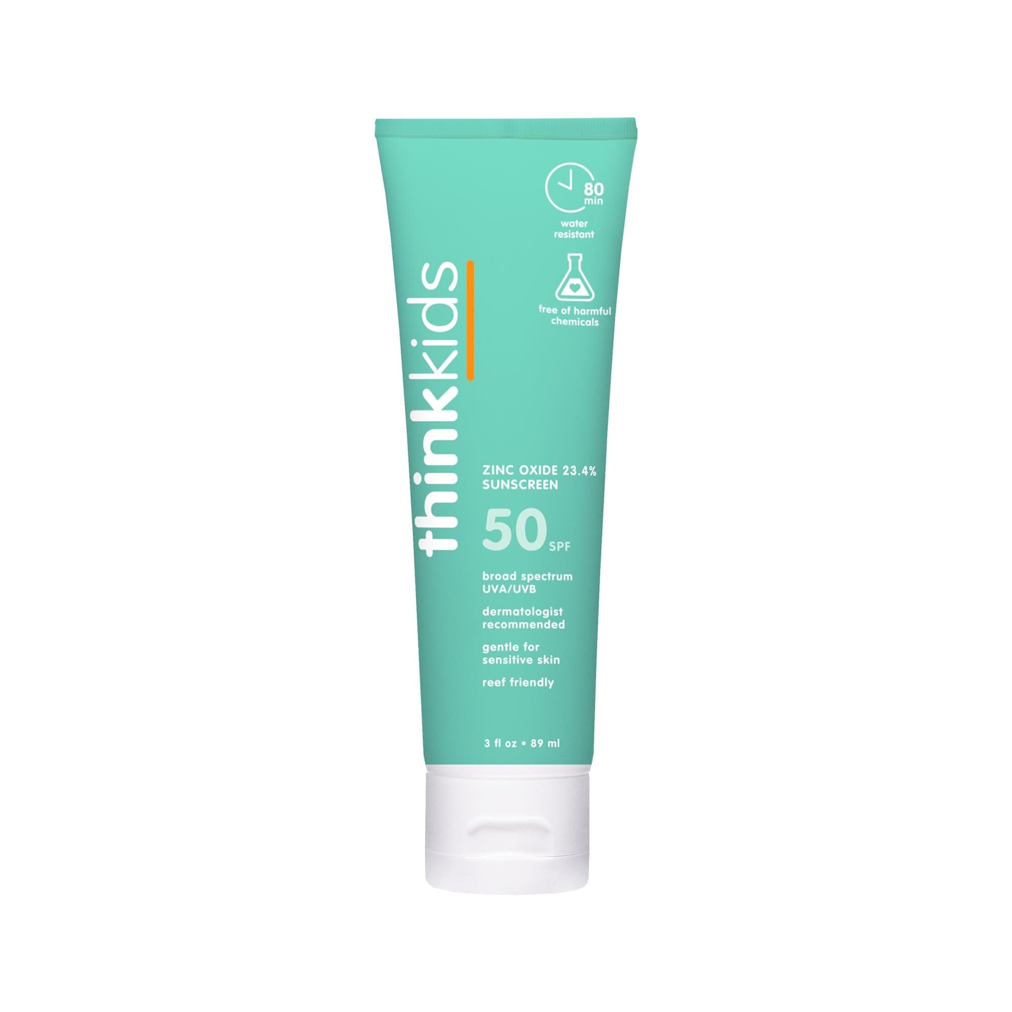 Thinksport Kids Safe Sunscreen SPF 50+ (3 ounce)