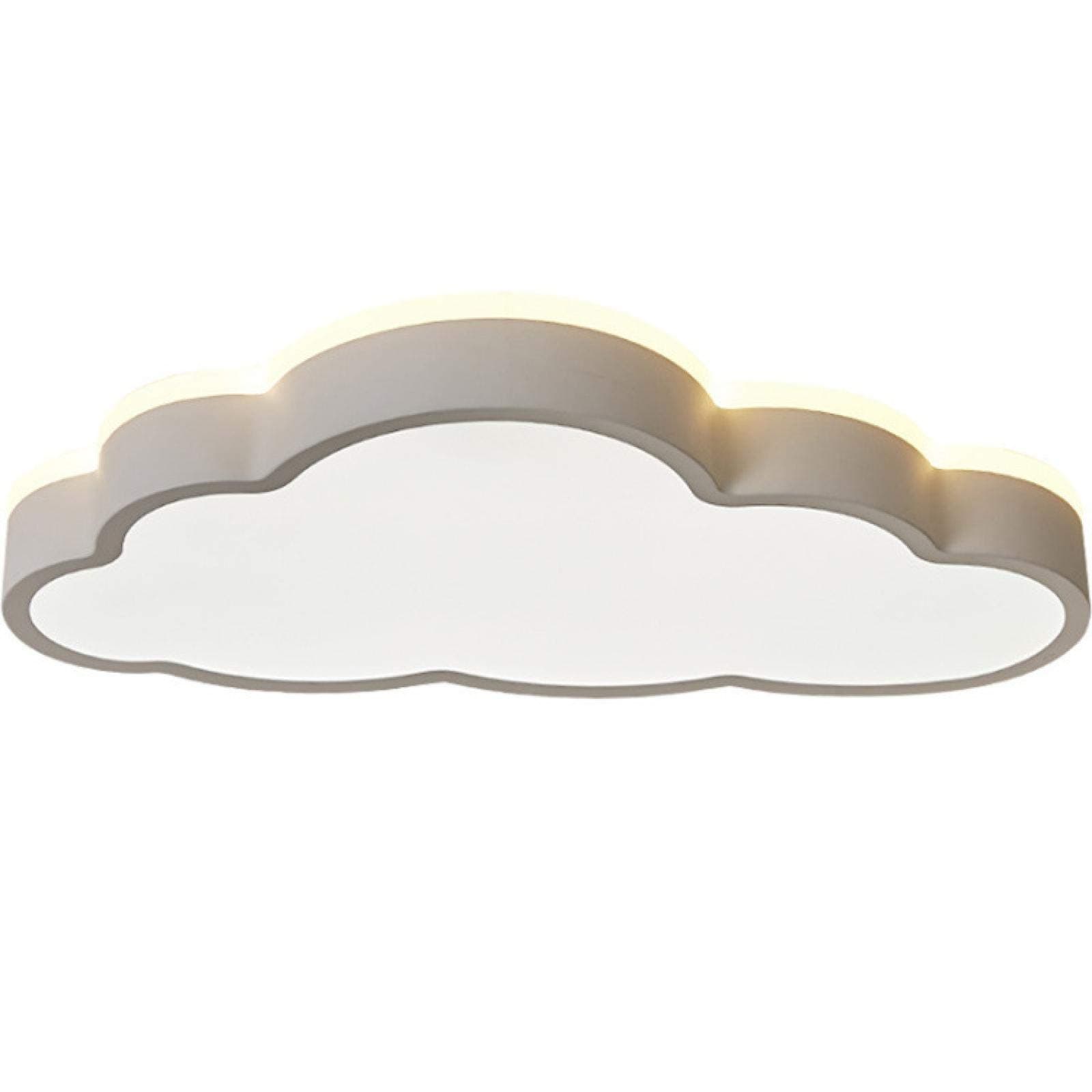 Ceiling Light LED Ultra-Thin 5cm Creative Clouds Ceiling Lamp Children's Room Ceiling Lamp Boys and Girls Bedroom Lamp Simple Cartoon Romantic Ceiling Lamp (White Light)