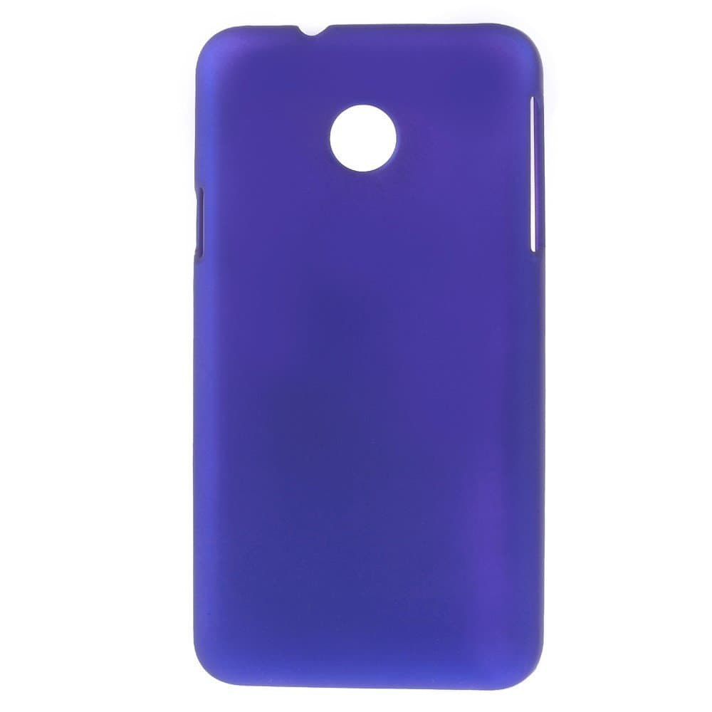 Matte Rubberized Plastic Case for Huawei Ascend Y330 - Non-Retail Packaging - Blue