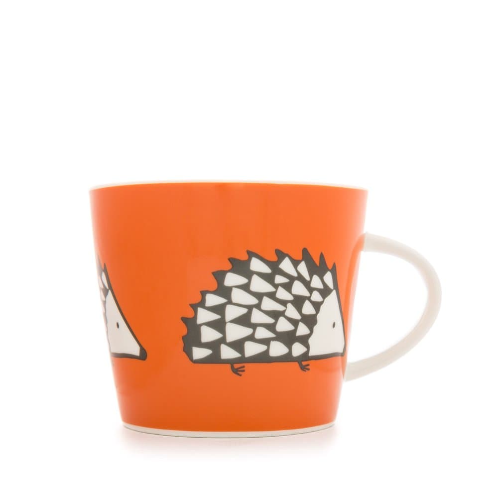 Keith Brymer Jones Collaboration Range - Scion Living Mug Spike Ceramic Mug - Orange - 350ml