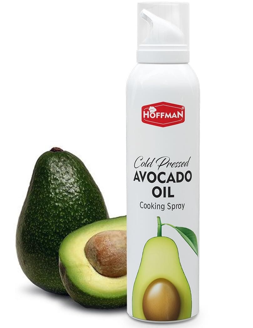 Cold Pressed Avocado Oil for Cooking | 100% Pure & Unrefined | Ideal for Frying, Roasting & Sauteing | Neutral Taste (200ml Spray)