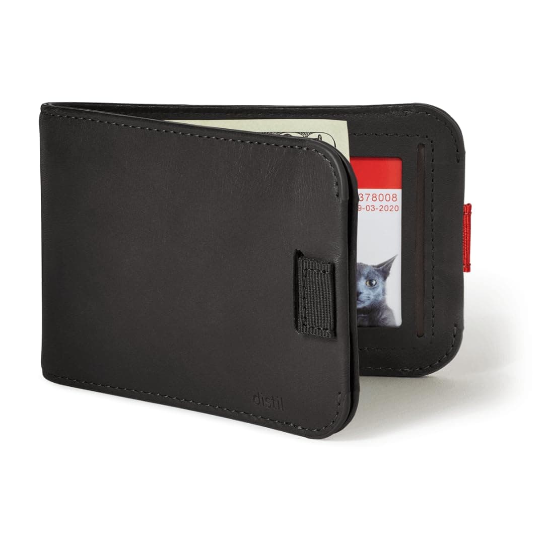 Wally 5.0 with MagLock | Leather Bifold Wallet with Money Clip & MagLock | Slim, Minimalist Billfold