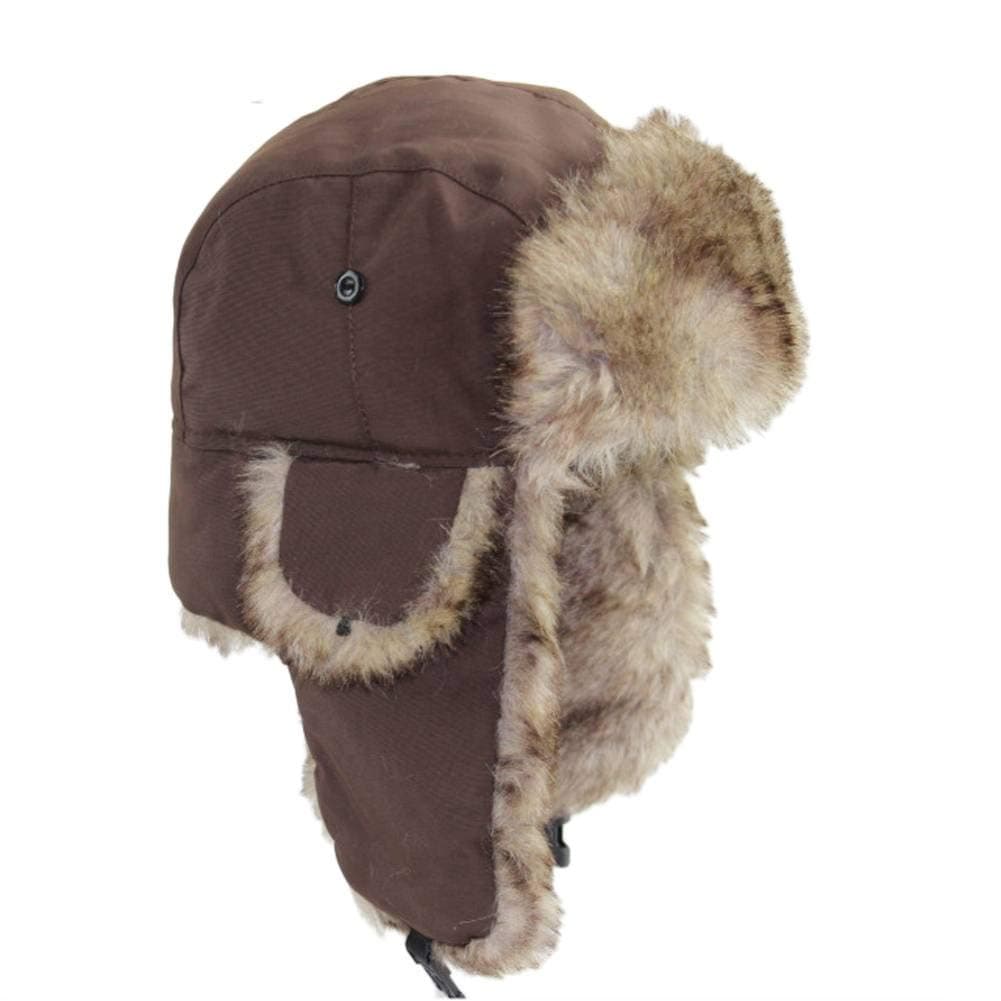 Trapper Warm Russian Trooper Hat Winter Skiing Cap Women Men Windproof