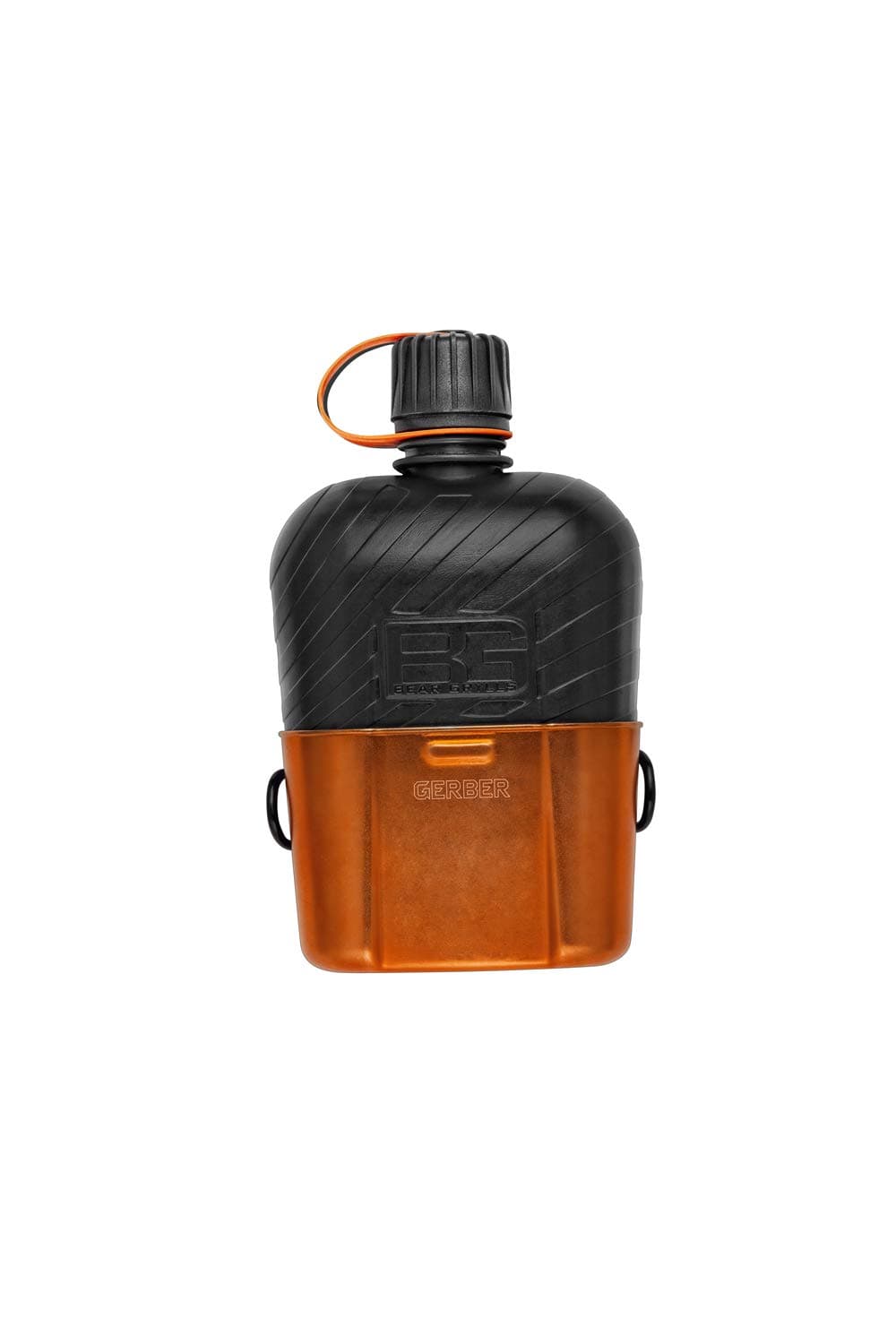 Gerber Leak Proof Bear Grylls Outdoor Bottle available in Black/Orange - 1 Litre