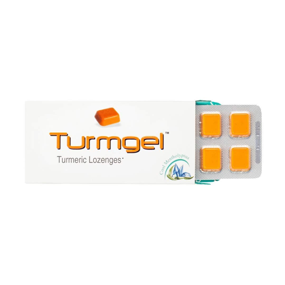 Orange Pack of 4 | Turmeric Lozenges | Higher Absorption than Turmeric Capsules | Tackles Viral Cough, Cold & Sore Throat | Enhances Immunity | Ayush Certified
