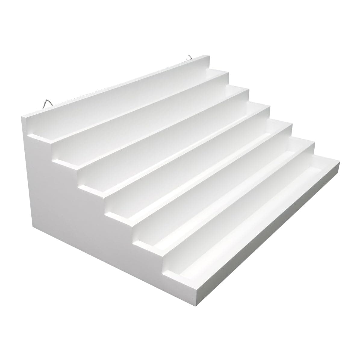 Totally-Tiffany Stamp&Supply Stadium 6 Level, One Size, White