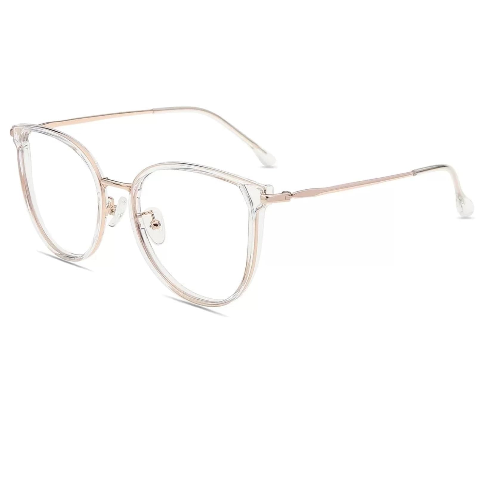 Firmoo Blue Light Blocking Glasses for Women/Men, Round Frame Computer Glasses for Gaming Screen