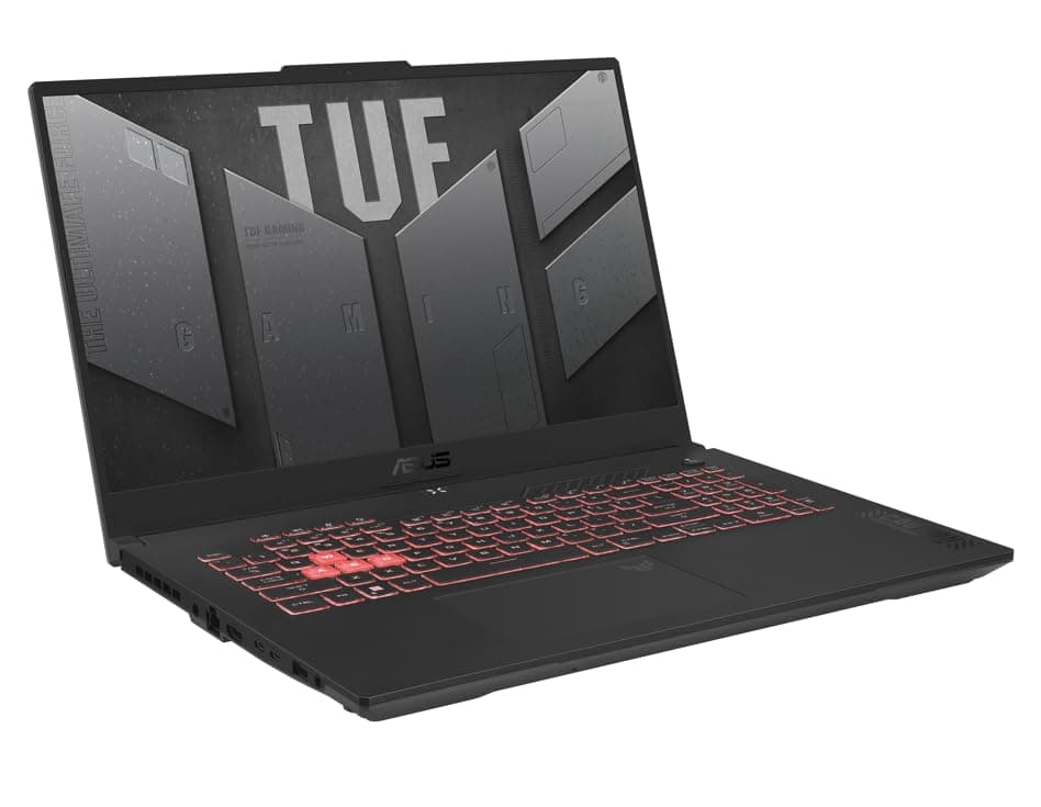 ASUS TUF Gaming A17 (2023) Gaming Laptop, 17.3" 144Hz FHD Display, GeForce RTX 4050, AMD Ryzen 9 7940HS, 16GB DDR5, 1TB PCIe 4.0 SSD, Wi-Fi 6, Windows 11, FA707XU-EH94