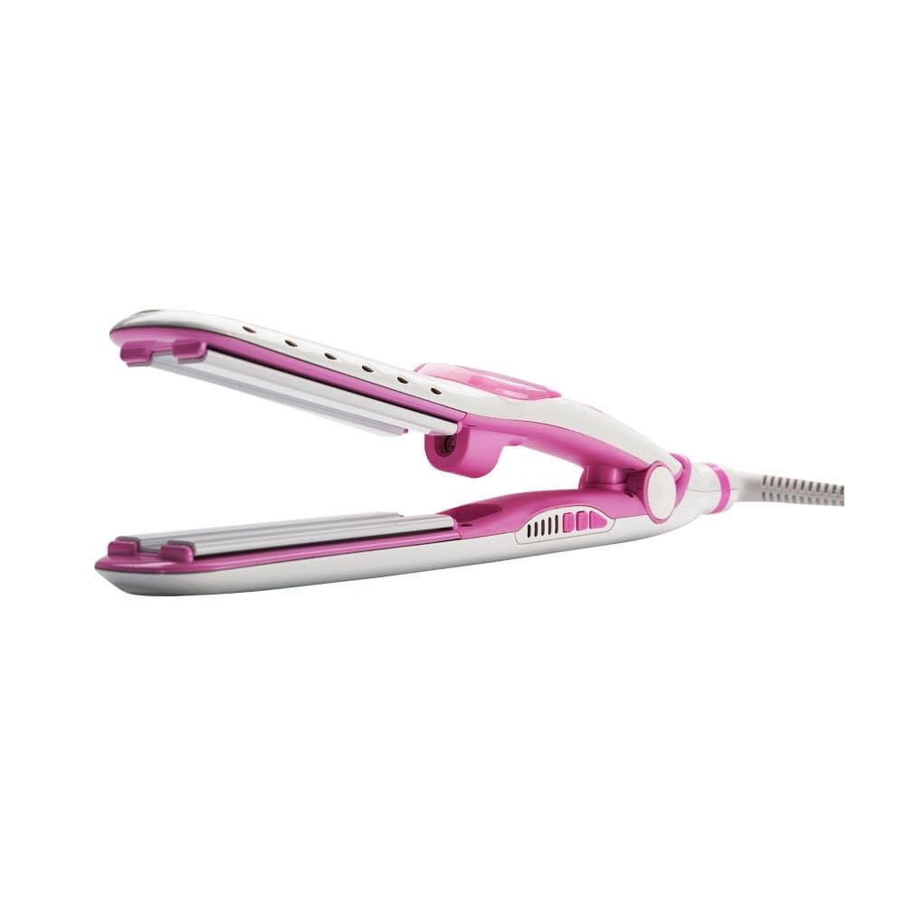 Siruiku Flat Hair Iron Straightener Ceramic Tourmaline with Atomization Spray Water and no Hurt Hair