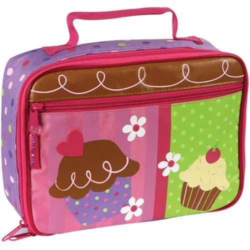 Jomoval Stephen Joseph Childrens Insulated Lunch Box, Cupcake