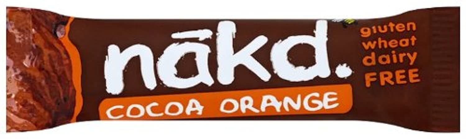 Nakd Cocoa Orange Gluten Free Bar, 35g[Amazon-developed Certification] Compact by Design