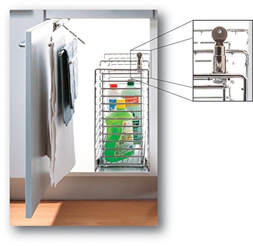 Kessebohmer 51500005 Lockable Cleaning Utensil Basket, left a 1 Each