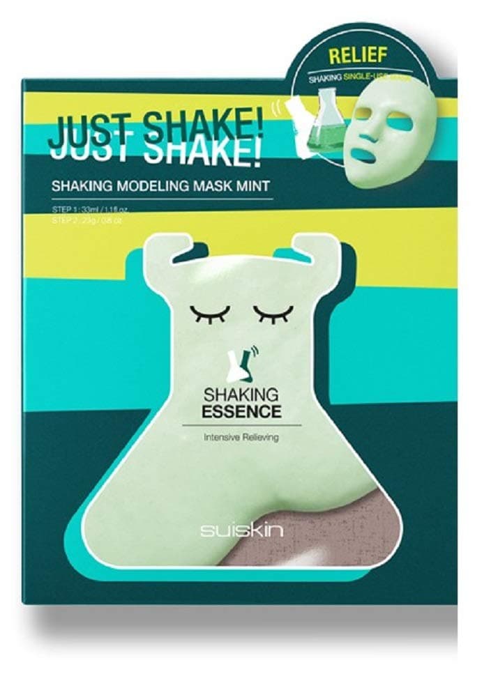 Suiskin SHAKE MIX Shaking Modeling Mask Quick And Easy Mosturizing Calming (Mint)